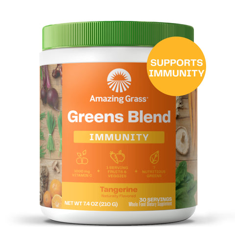 Green Superfood Powder - Tangerine - 30 Servings