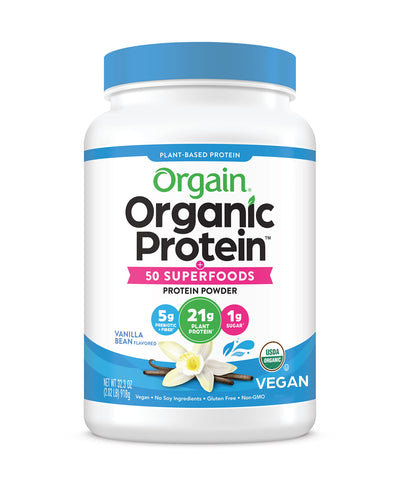 Organic Protein Powder - Vanilla Bean - 32.3oz