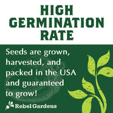 Organic Vegetable Seeds - 13 Pack