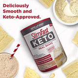 Keto Meal Replacement Powder - Vanilla Cake Batter - 10 Servings
