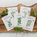 Organic Herb Seeds - 10 Pack